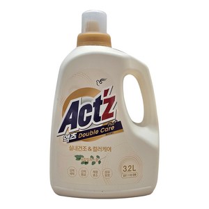 액츠 더블케어 플러스 액상세제 본품 유칼립투스향, 3.2L, 1개