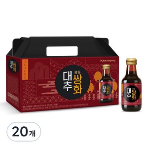 광동제약 대추쌍화, 150ml, 20개