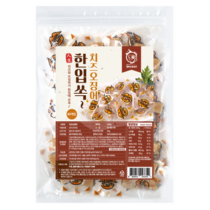 해야미 한입쏙 치즈 오징어 60p, 290g, 1개