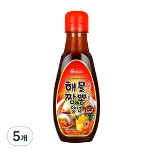 움트리 해물짬뽕양념, 300g, 5개