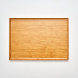 테르 직사각 대나무 쟁반, 우드, 대형, 1개