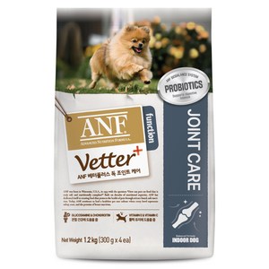 ANF 베터플러스 독 기능성 사료, 관절+장건강, 1.2kg, 1개