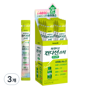 컨디션 컨디션맛 숙취해소스틱, 180g, 3개