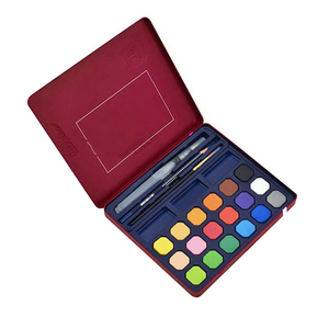 조르조네 고체 수채화 물감 틴케이스 세트