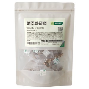 자연지인 여주차 티백