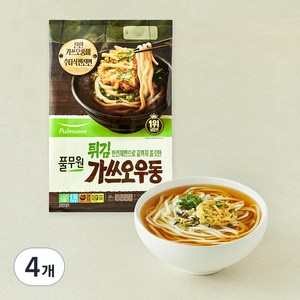 풀무원 튀김가쓰오우동 2인분, 486g, 4개
