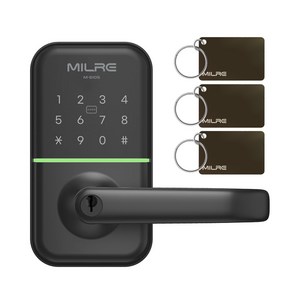 밀레시스텍 목문 손잡이 도어락