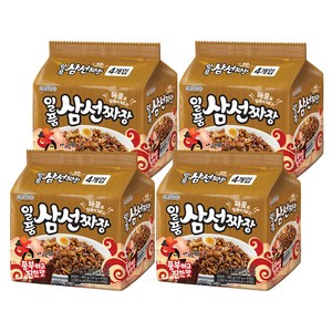 팔도일품 삼선짜장 120g, 16개, (4개입 X 4팩)