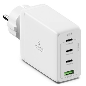 신지모루 오피디 100W GaN PD 접지 멀티 4포트 PPS C타입 초고속 충전기