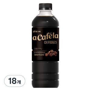 아카페라 아메리카노, 1L, 18개