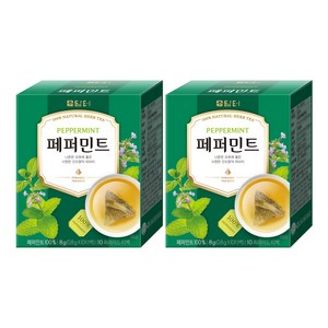 담터 페퍼민트 티백