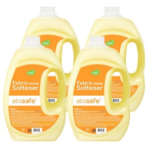 아토세이프 섬유유연제 후리지아 본품, 2.5L, 4개