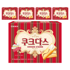 쿠크다스 화이트 토르테, 128g, 5개