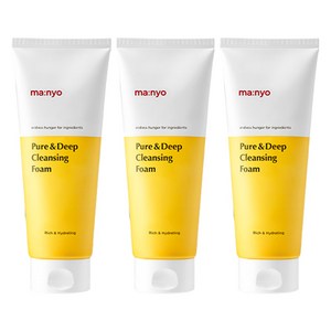 마녀공장 퓨어 앤 딥 클렌징폼, 200ml, 3개