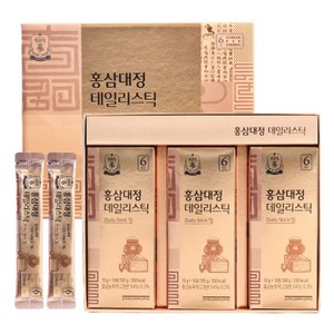 정관장 홍삼대정 데일리스틱 + 쇼핑백, 300g, 1개