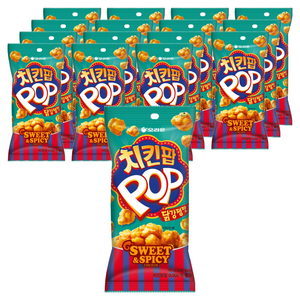 오리온 치킨팝 닭강정맛, 65g, 16개