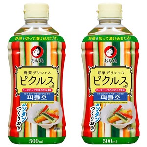 오타후쿠 피클초, 500ml, 2개