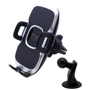 티씨이 반자동 슬라이딩 차량용 거치대 송풍구 클립 + 스탠드 홀더