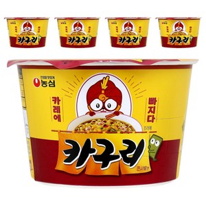 농심 카구리 큰사발면 103g, 5개