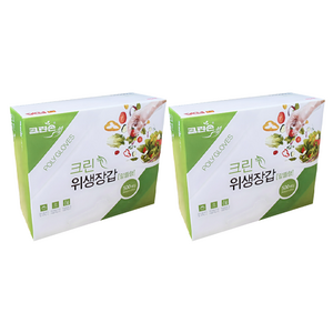 크린손 위생장갑 알뜰형, 500개입, 2개