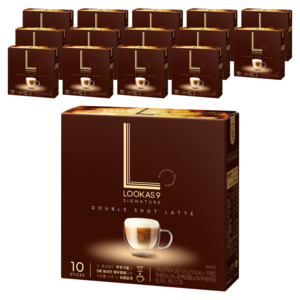 루카스나인 시그니처 더블샷 라떼