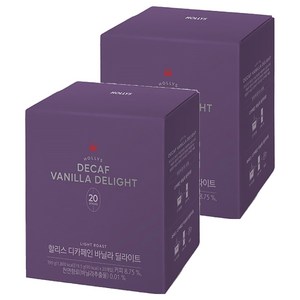 할리스 디카페인 바닐라 딜라이트 커피믹스