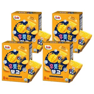 돌 후룻팝 망고, 62ml, 32개