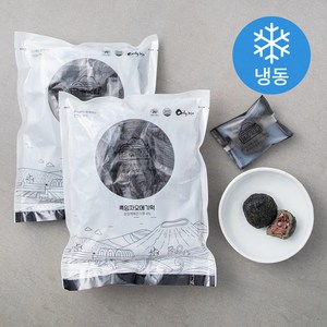 제주떡집 흑임자 오메기떡 (냉동), 400g, 2개