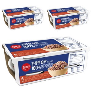 햇반 통곡물밥, 130g, 18개