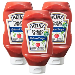 하인즈 리듀스드 슈가 토마토 케찹, 836g, 3개