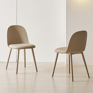 제이픽스 MJ 식탁의자, 브라운, 2개