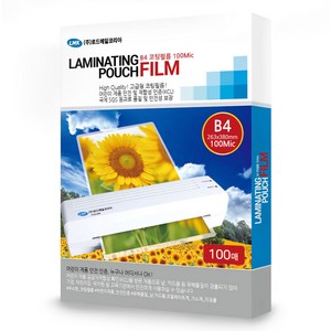 로드메일코리아 고급형 코팅필름 코팅지 100mic, B4, 100개