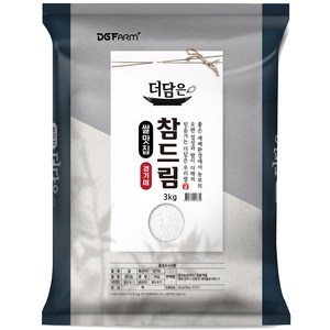 더담은 2023년 햅쌀 경기미 참드림 쌀, 1개, 3kg(특등급)