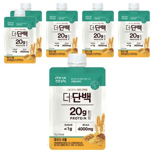 빙그레 더단백 파우더 곡물 다이어트 쉐이크, 32g, 6개