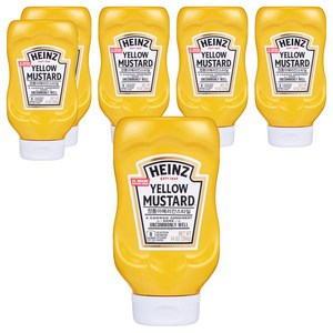 하인즈 옐로우 머스타드, 396g, 6개