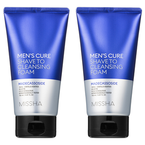 미샤 맨즈큐어 쉐이브 투 클렌징 폼
