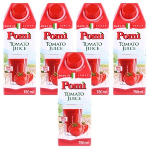 포미 착즙 토마토 주스, 750ml, 5개