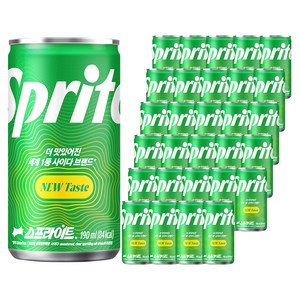 스프라이트 사이다, 190ml, 60개