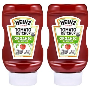 하인즈 유기농 토마토케찹, 397g, 2개