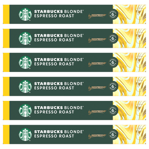 스타벅스 블론드 에스프레소 로스트 캡슐커피, 5.3g, 10개입, 6개