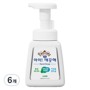 아이깨끗해 키친용 핸드솝, 250ml, 6개