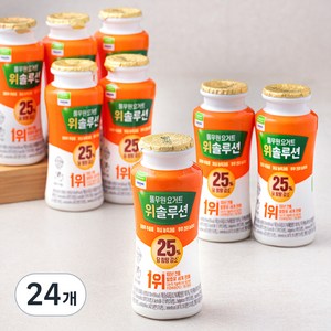 풀무원 요거트 위솔루션, 130ml, 24개