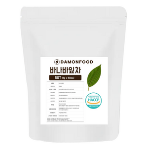 담온푸드 바나나잎차 티백, 1g, 50개입, 1개