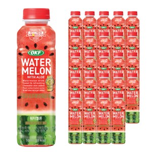 오케이에프 워터멜론, 500ml, 24개