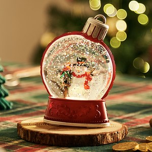 크리스마스 스노우 워터볼 무드등