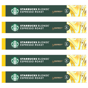 스타벅스 블론드 에스프레소 로스트 캡슐커피, 5.3g, 10개입, 5개