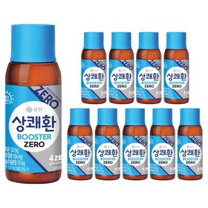 상쾌환 부스터 제로 숙취해소 음료, 100ml, 10개