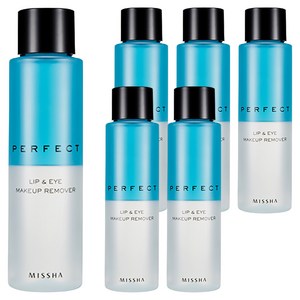 미샤 퍼펙트 립앤아이 리무버, 155ml, 6개