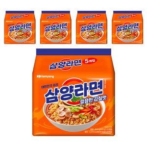 삼양라면 120g, 25개, (5개입 X 5팩)