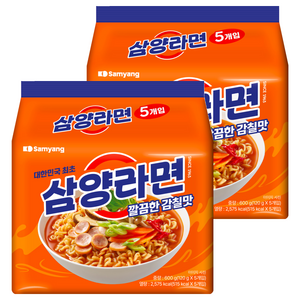 삼양라면 120g, 10개, (5개입 X 2팩)